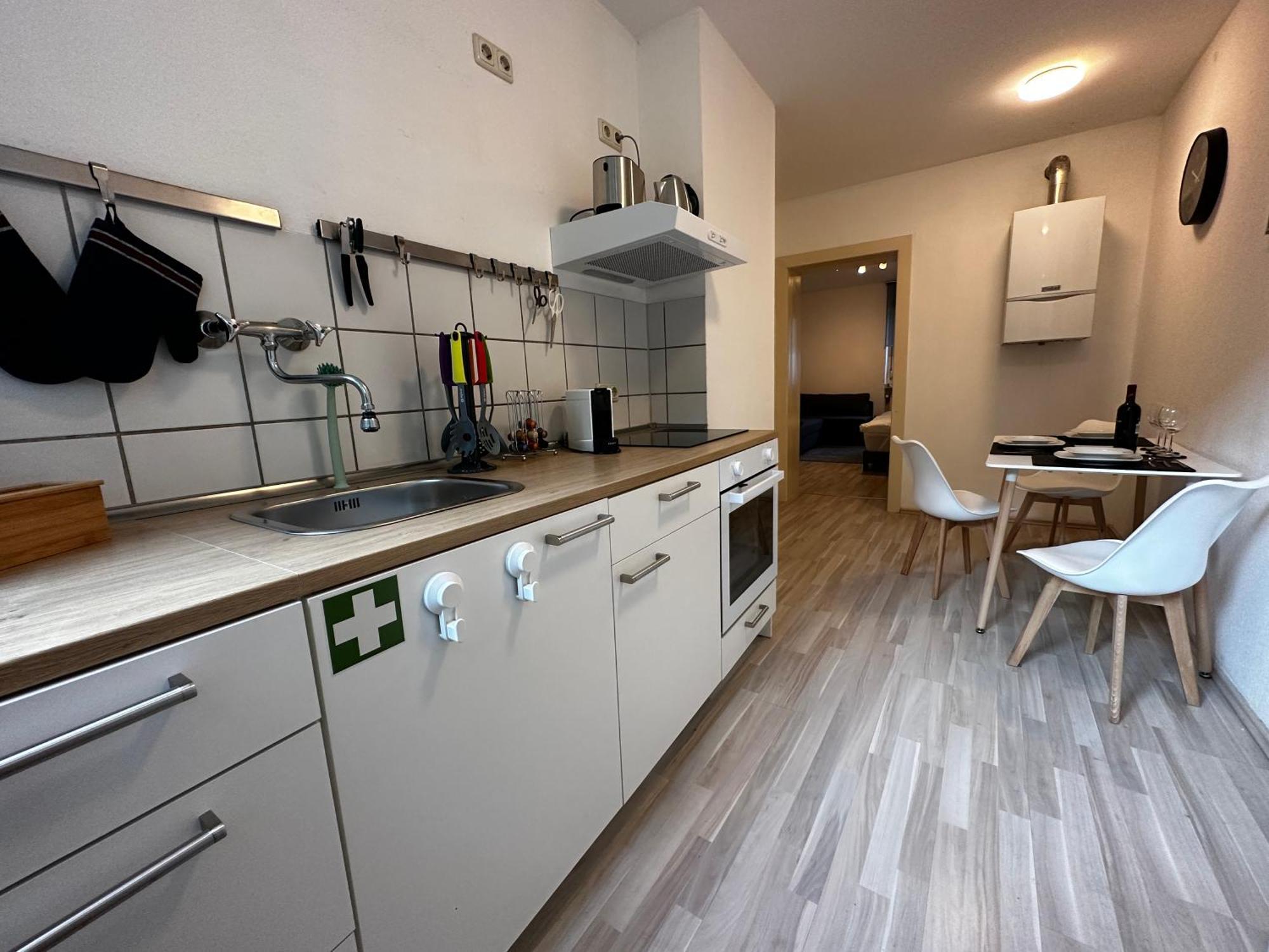 City Studios Mit Garten In Elberfeld- Zentral - Nespresso - Netflix Вупертал Стая снимка